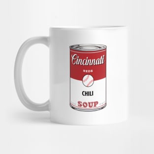 Cincinnati Reds Soup Can Mug